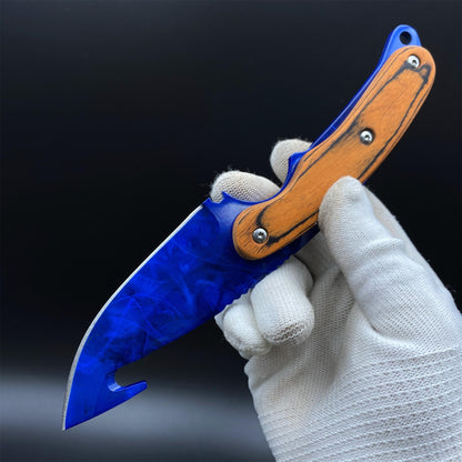 420 Steel CS Doppler Phase 3 Gut Knife Outdoor Camping Knife For Collection