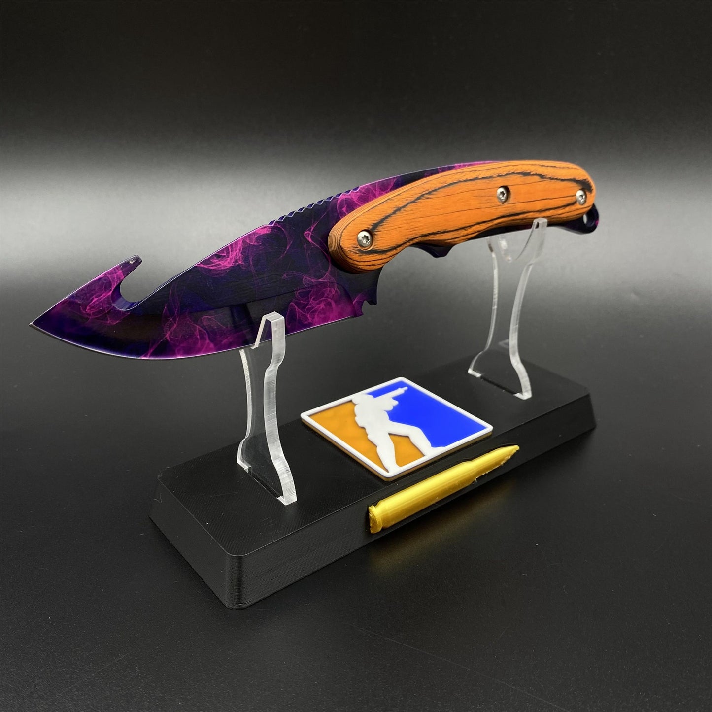 420 Steel CS Doppler Gut Knife Outdoor Camping Knife For Collection