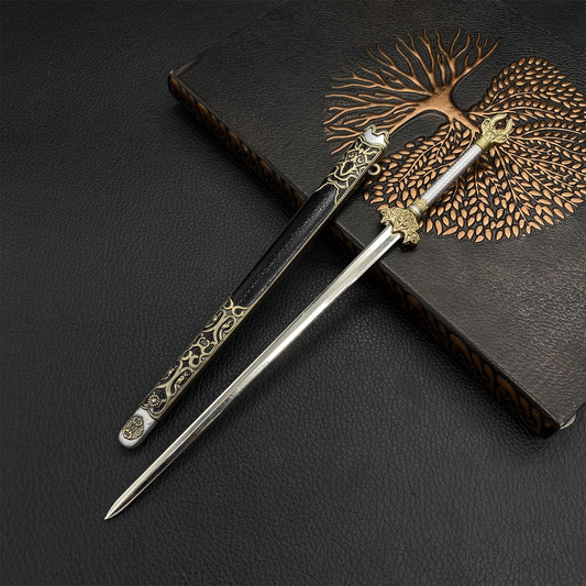 Dragon And Phoenix Sword Metal Replica