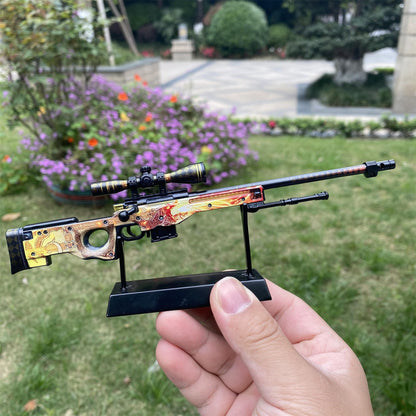 Metal CS Dragon Lore & Gungnir AWP Miniature