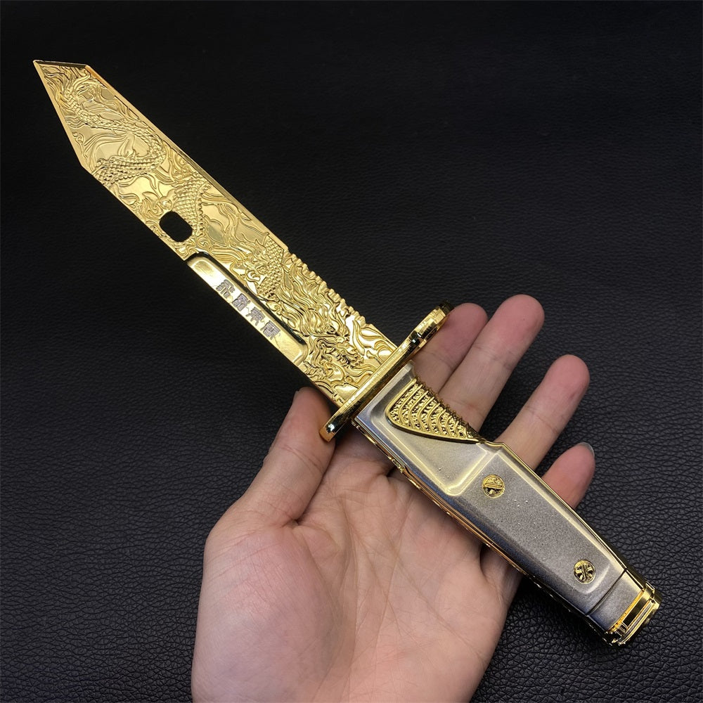 DF Dragon Tooth Blunt Blade Metal Replica 2 Options