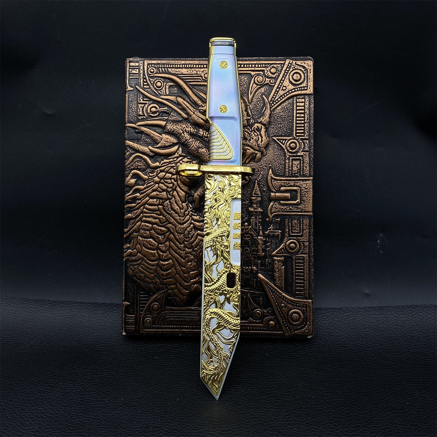 DF Dragon Tooth Blunt Blade Metal Replica 26CM/10.2"