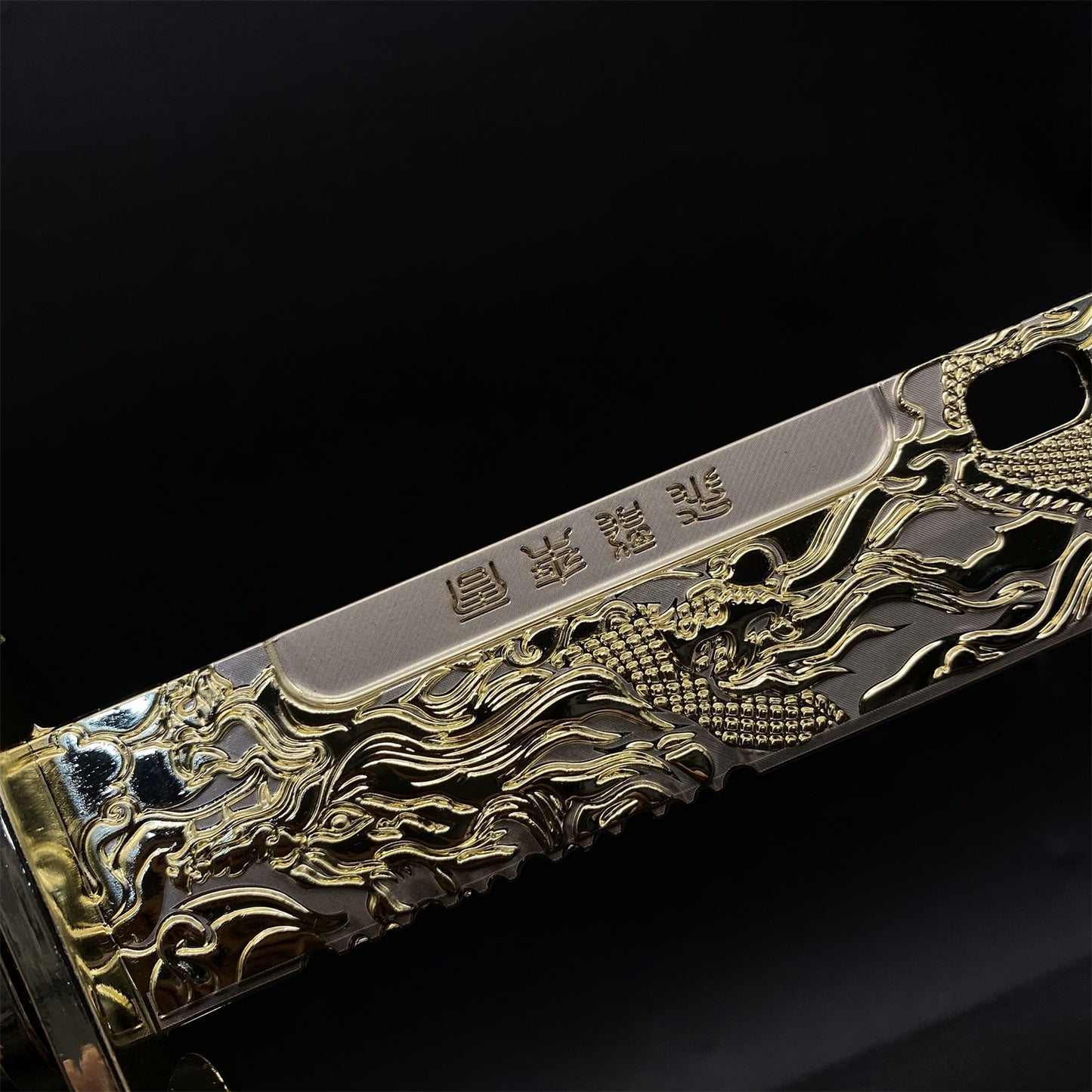 DF Dragon Tooth Blunt Blade Metal Replica 32CM/12.6"