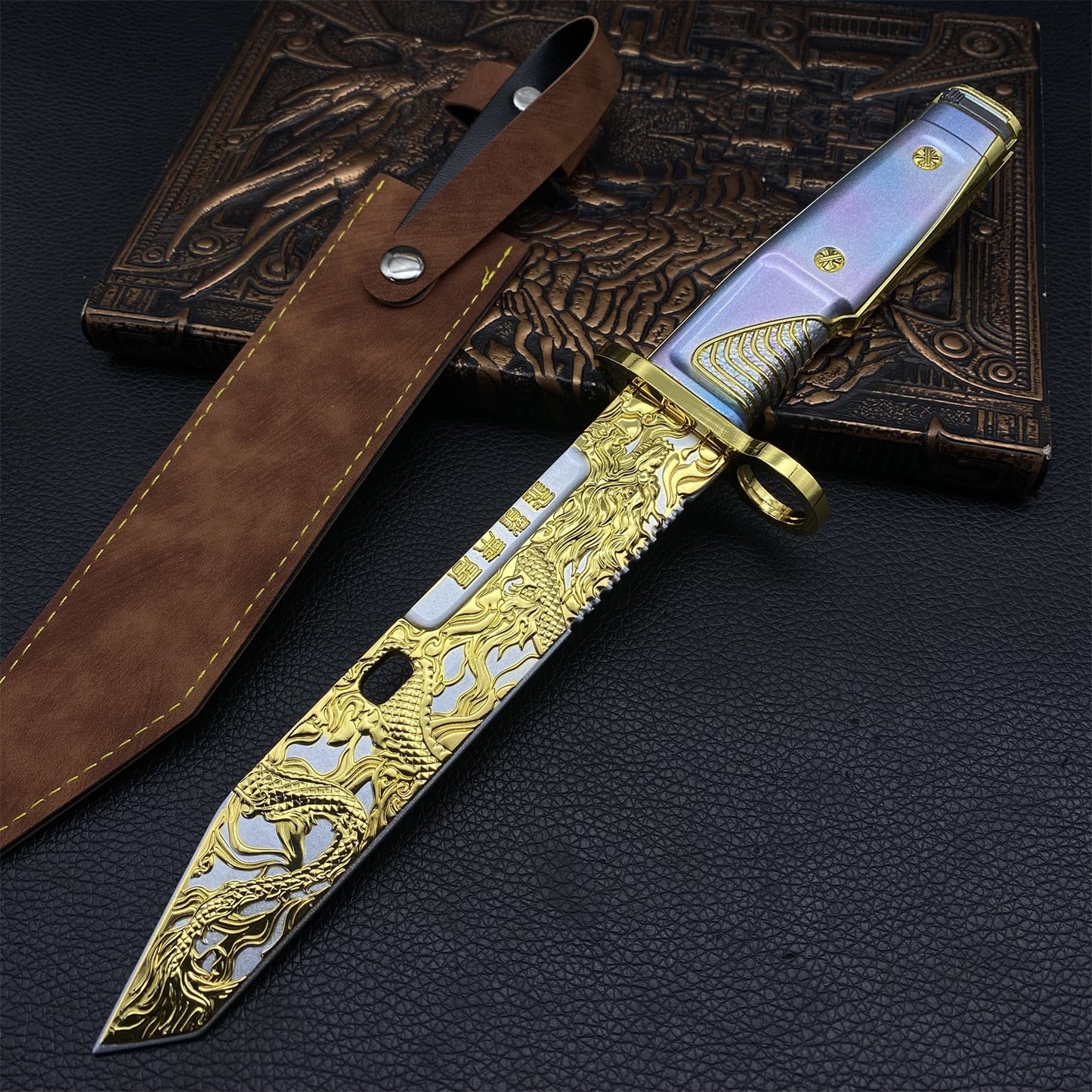 DF Dragon Tooth Blunt Blade Metal Replica 26CM/10.2"