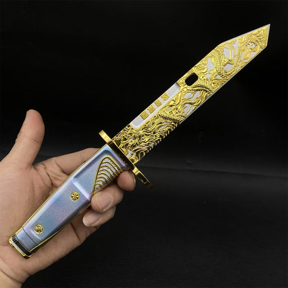DF Dragon Tooth Blunt Blade Metal Replica 26CM/10.2"
