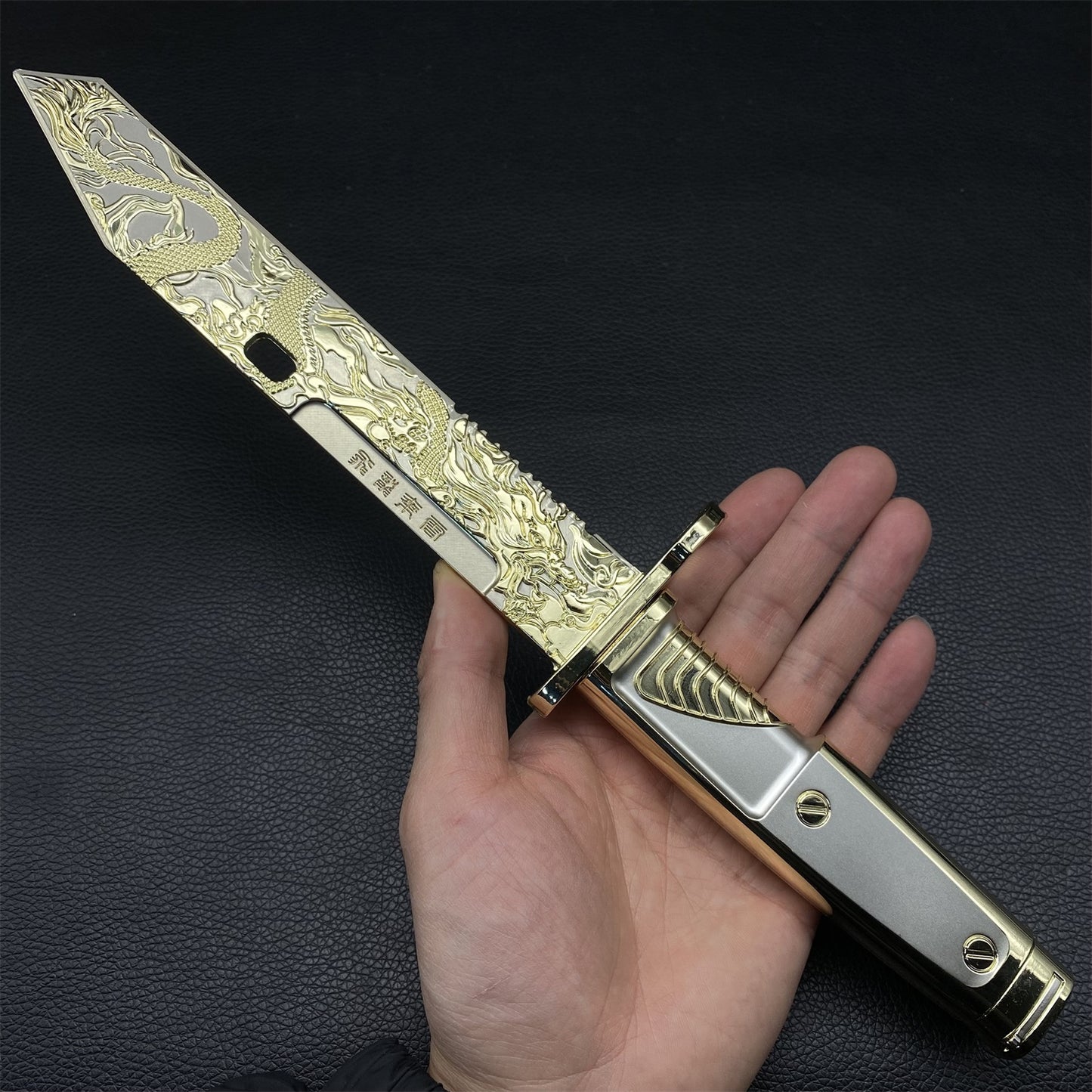 DF Dragon Tooth Blunt Blade Metal Replica 32CM/12.6"