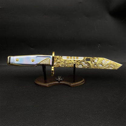 DF Dragon Tooth Blunt Blade Metal Replica 26CM/10.2"