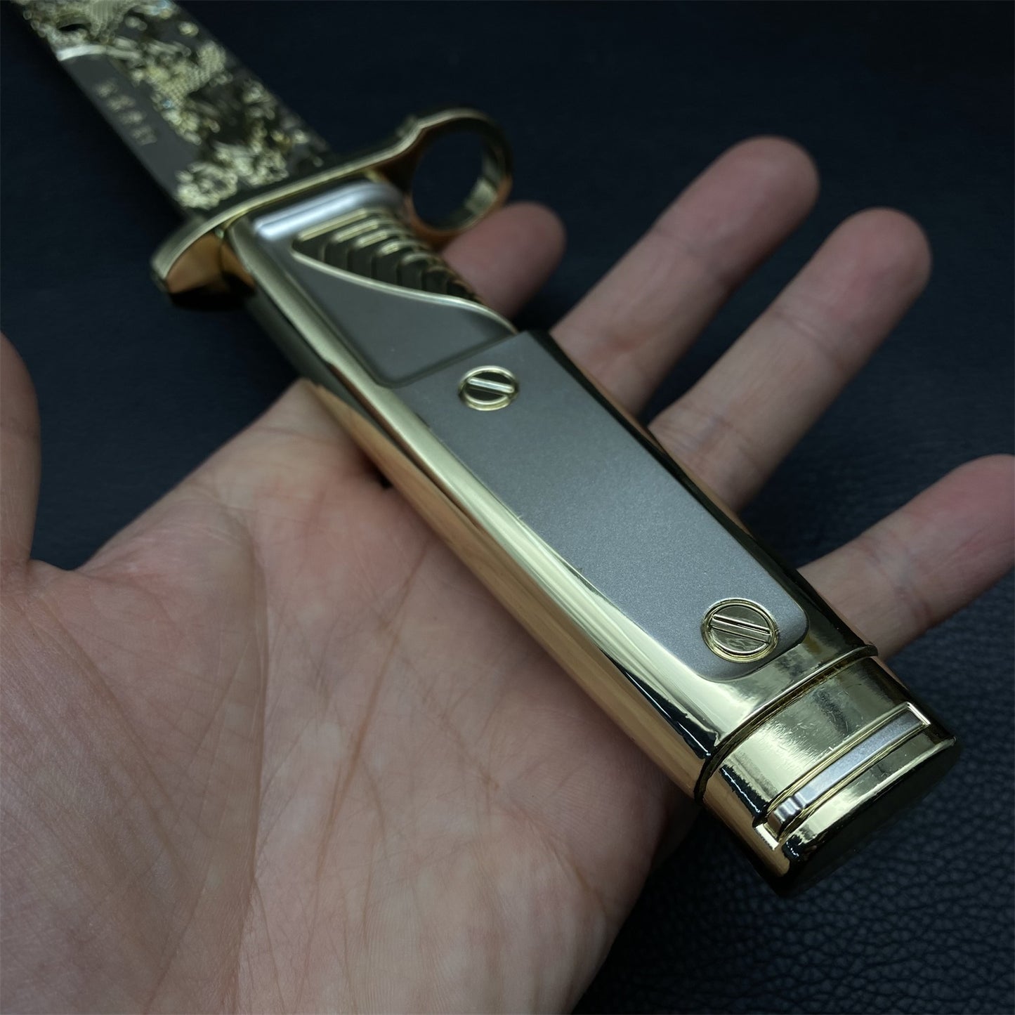 DF Dragon Tooth Blunt Blade Metal Replica 32CM/12.6"
