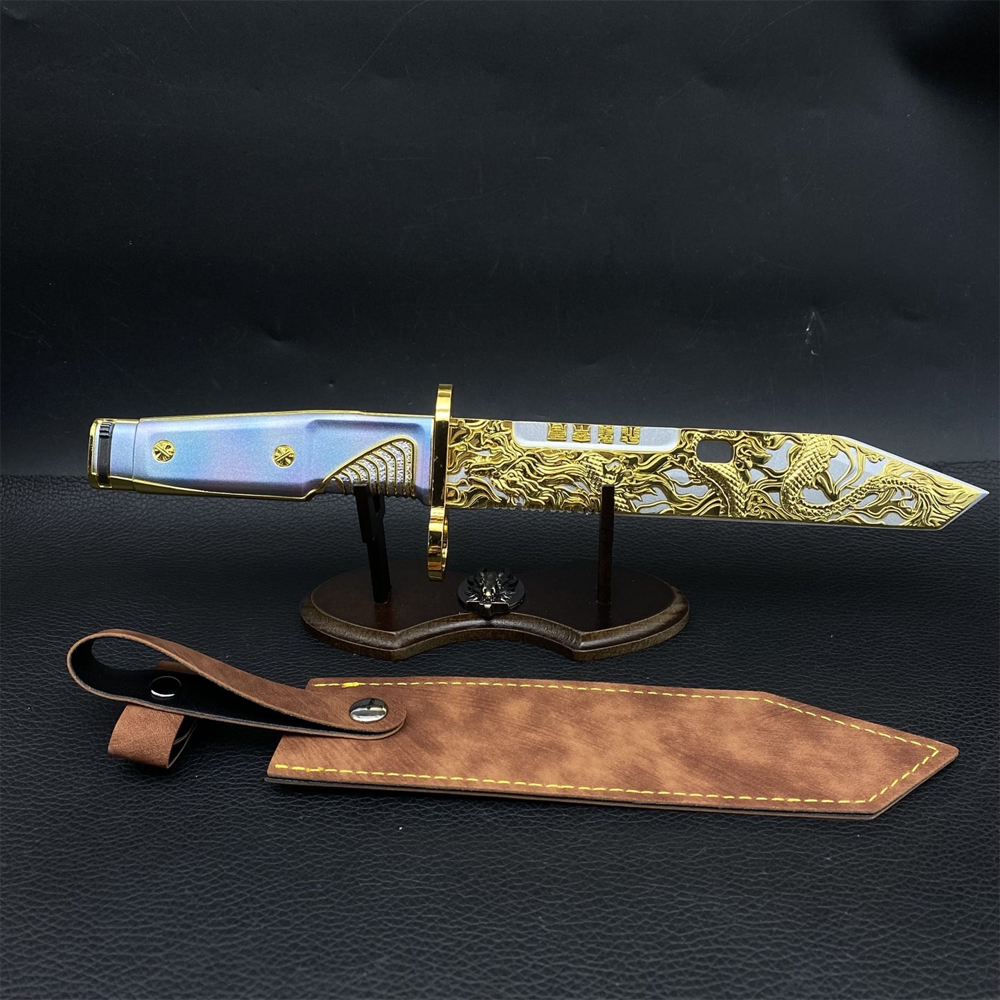 DF Dragon Tooth Blunt Blade Metal Replica 26CM/10.2"