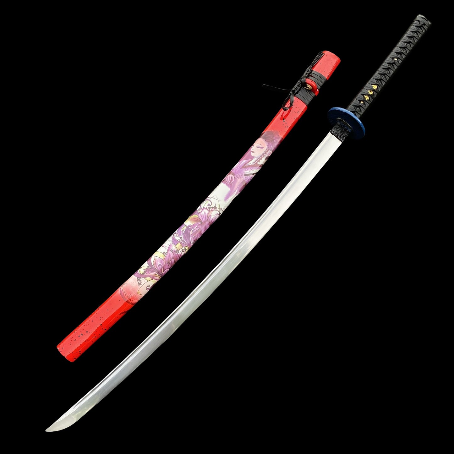 Traditional Japanese Katana - Geisha