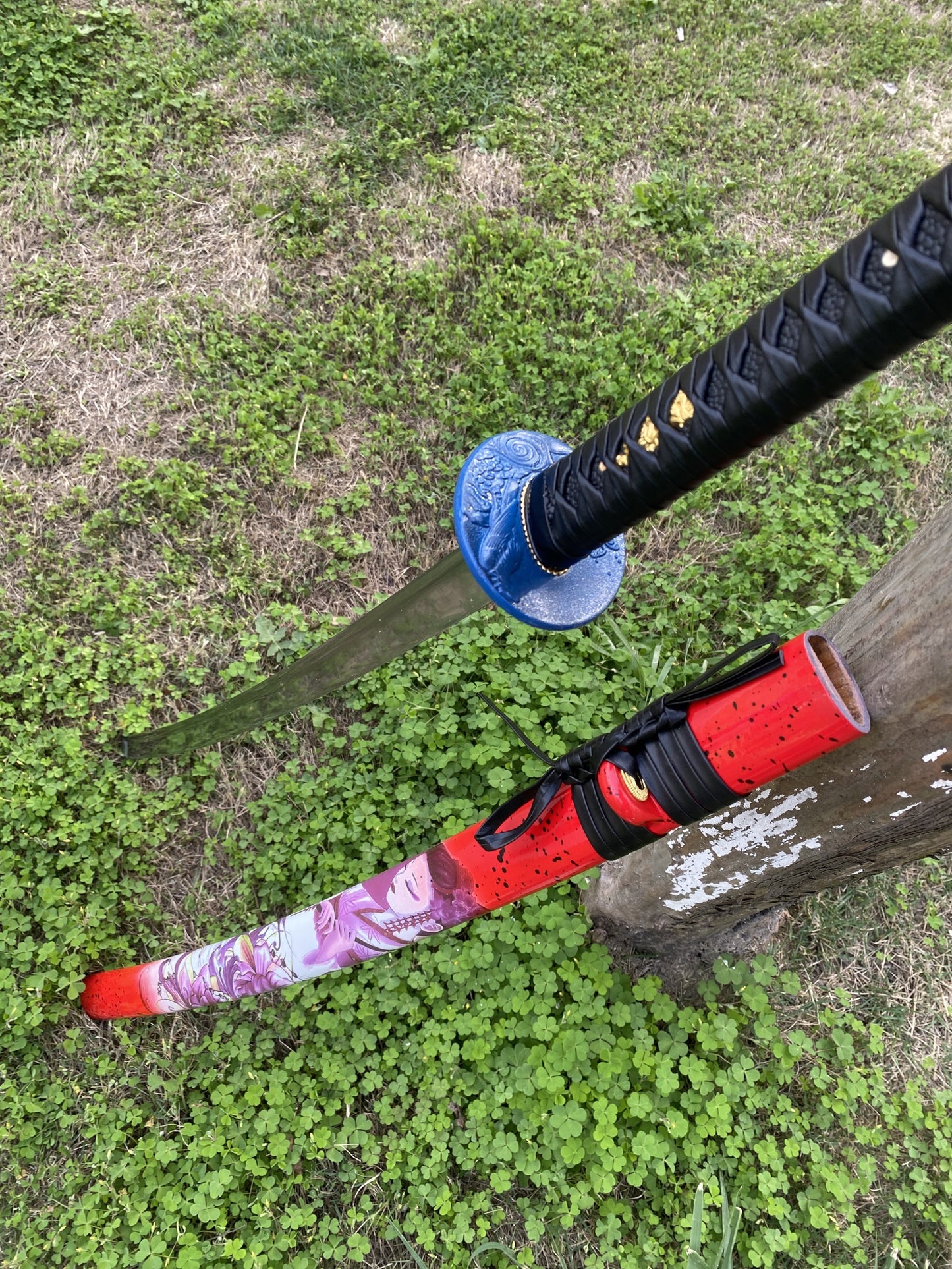 Traditional Japanese Katana - Geisha