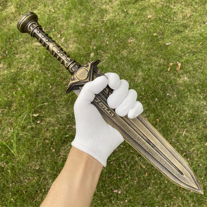 IRL Skyrim Dwarven Dagger Brass Replica