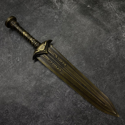 IRL Skyrim Dwarven Dagger Brass Replica