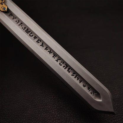 Soul Game Blaidd Half-Wolf Royal Greatsword Metal Craft For Collection