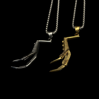 Lucan's Lucky Golden Claw Necklace