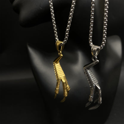 Lucan's Lucky Golden Claw Necklace