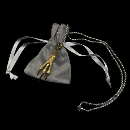 Lucan's Lucky Golden Claw Necklace
