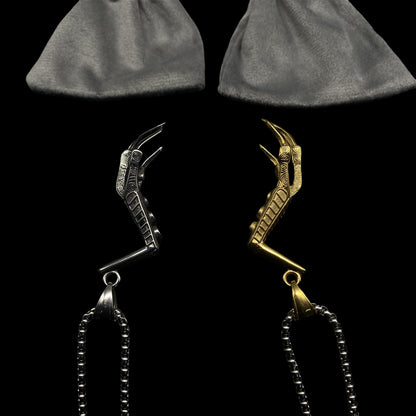 Lucan's Lucky Golden Claw Necklace