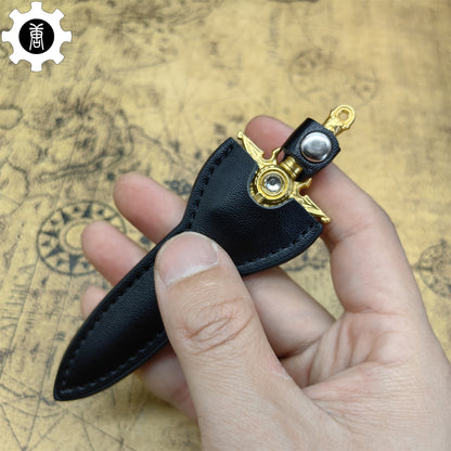 El'druin Tyrael Sword Mini Metal Replica EDC Knife
