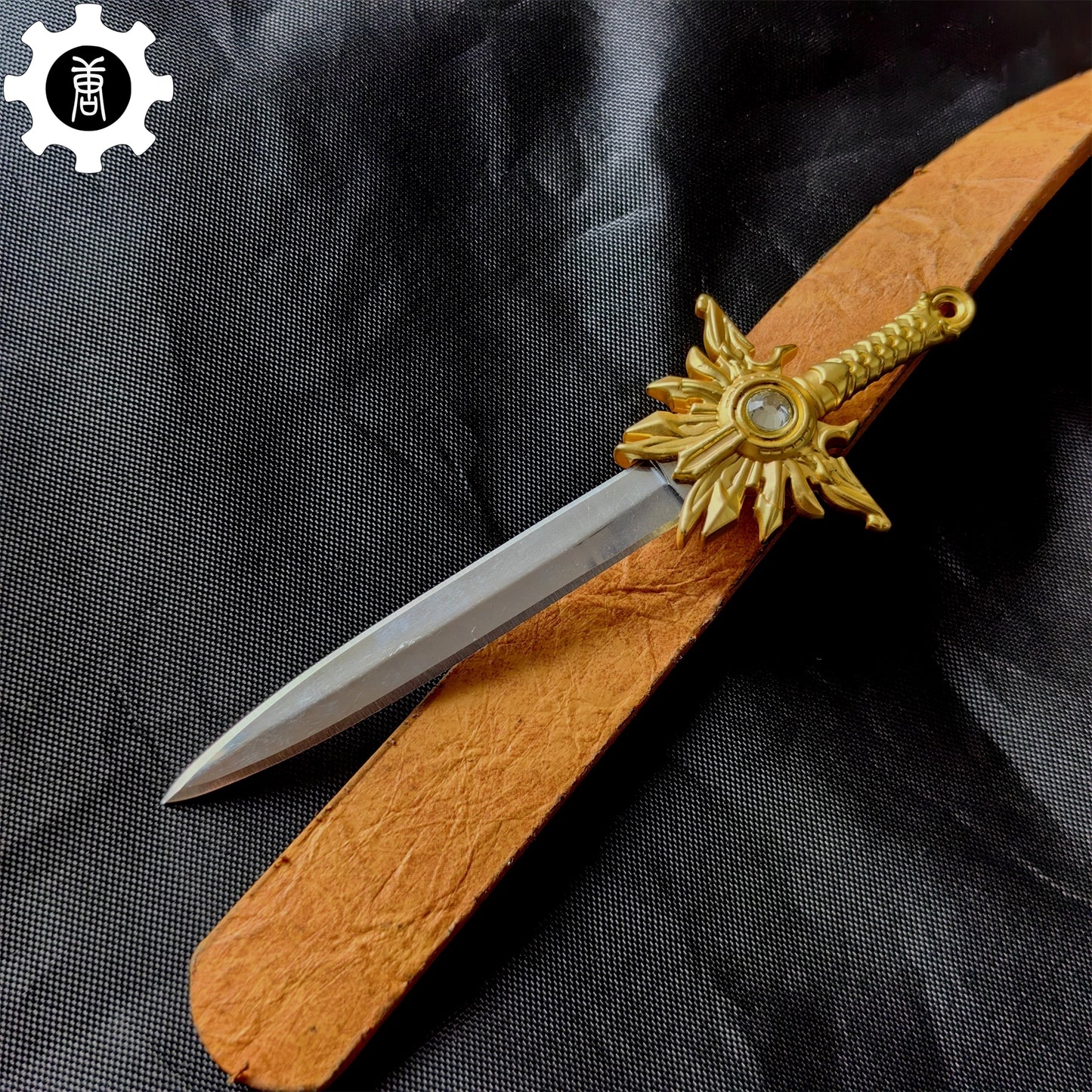 El'druin Tyrael Sword Mini Metal Replica EDC Knife