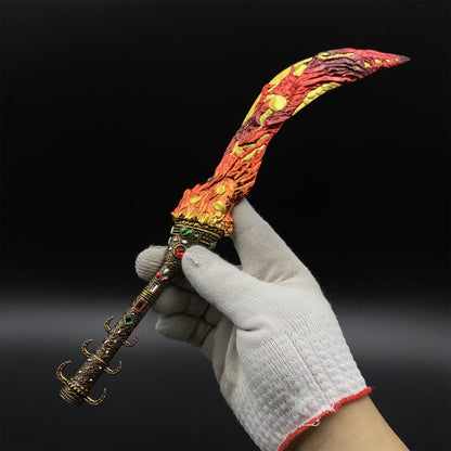 Soul Game Metal Magma Blade Miniature For Collection