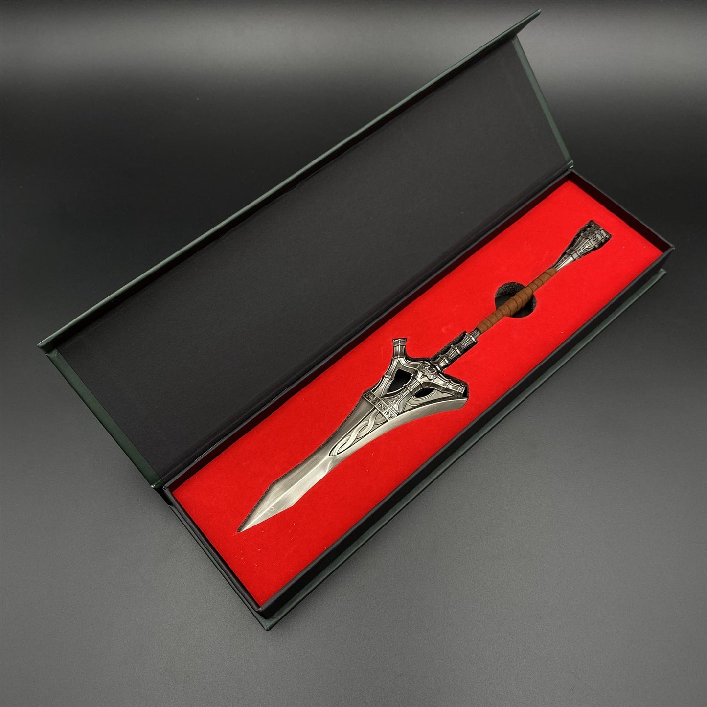 Lord of Blasphemy Rykard Killer Serpent Hunter Spear Metal Craft 30CM/11.8"