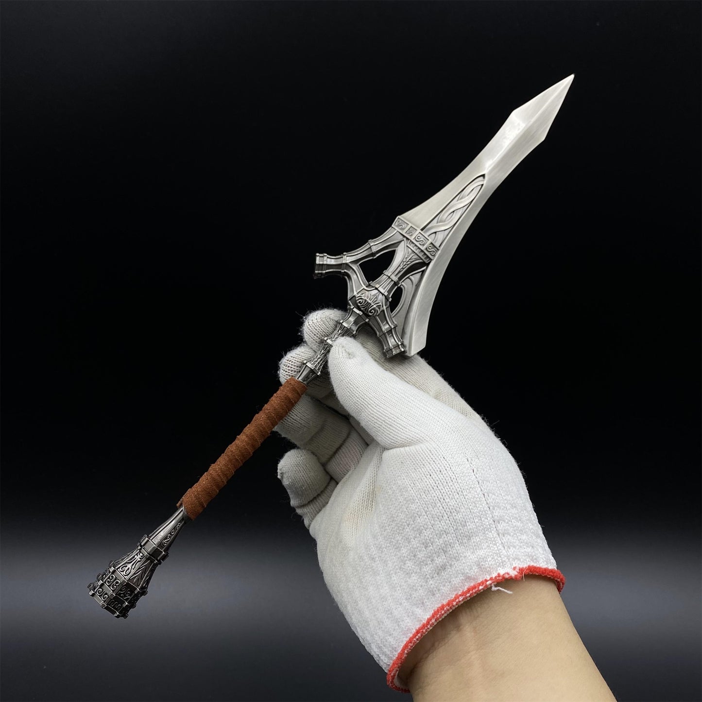 Lord of Blasphemy Rykard Killer Serpent Hunter Spear Metal Craft 30CM/11.8"