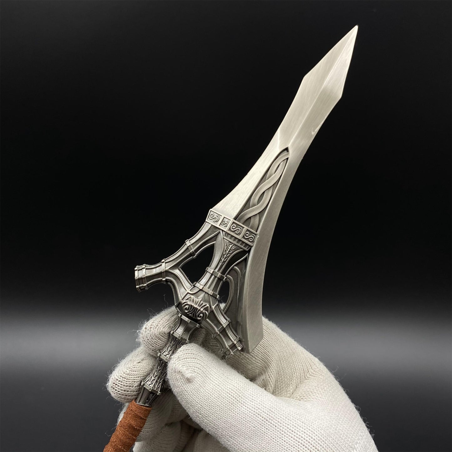 Lord of Blasphemy Rykard Killer Serpent Hunter Spear Metal Craft 30CM/11.8"