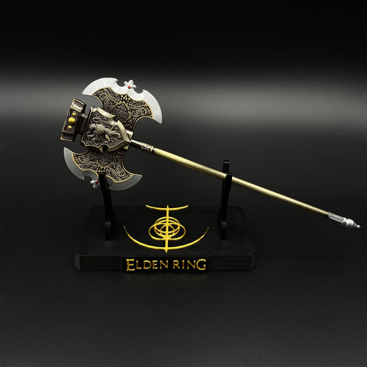 Stormveil Castle Boss Axe of Godrick Metal Fan Art For Collection