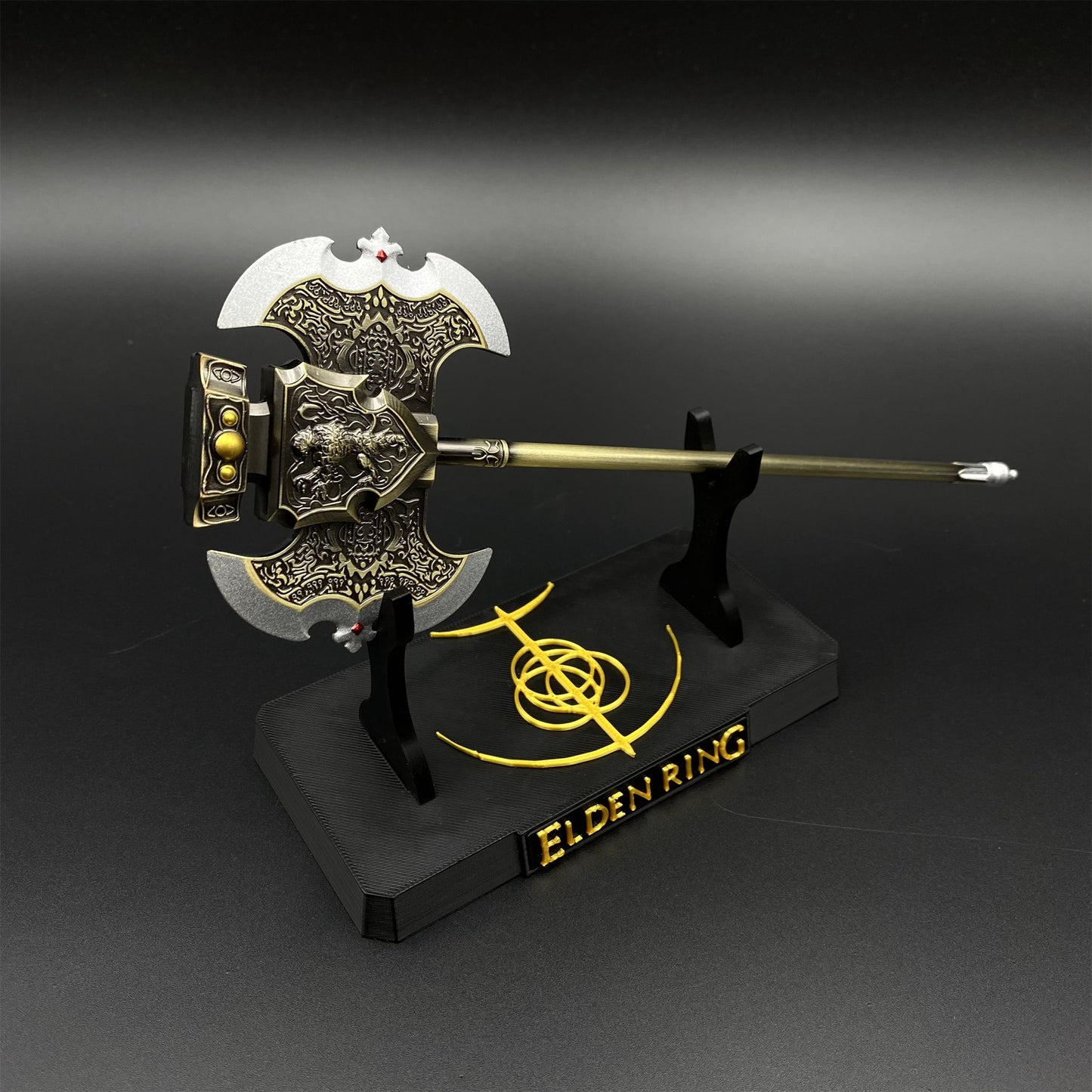 Stormveil Castle Boss Axe of Godrick Metal Fan Art For Collection