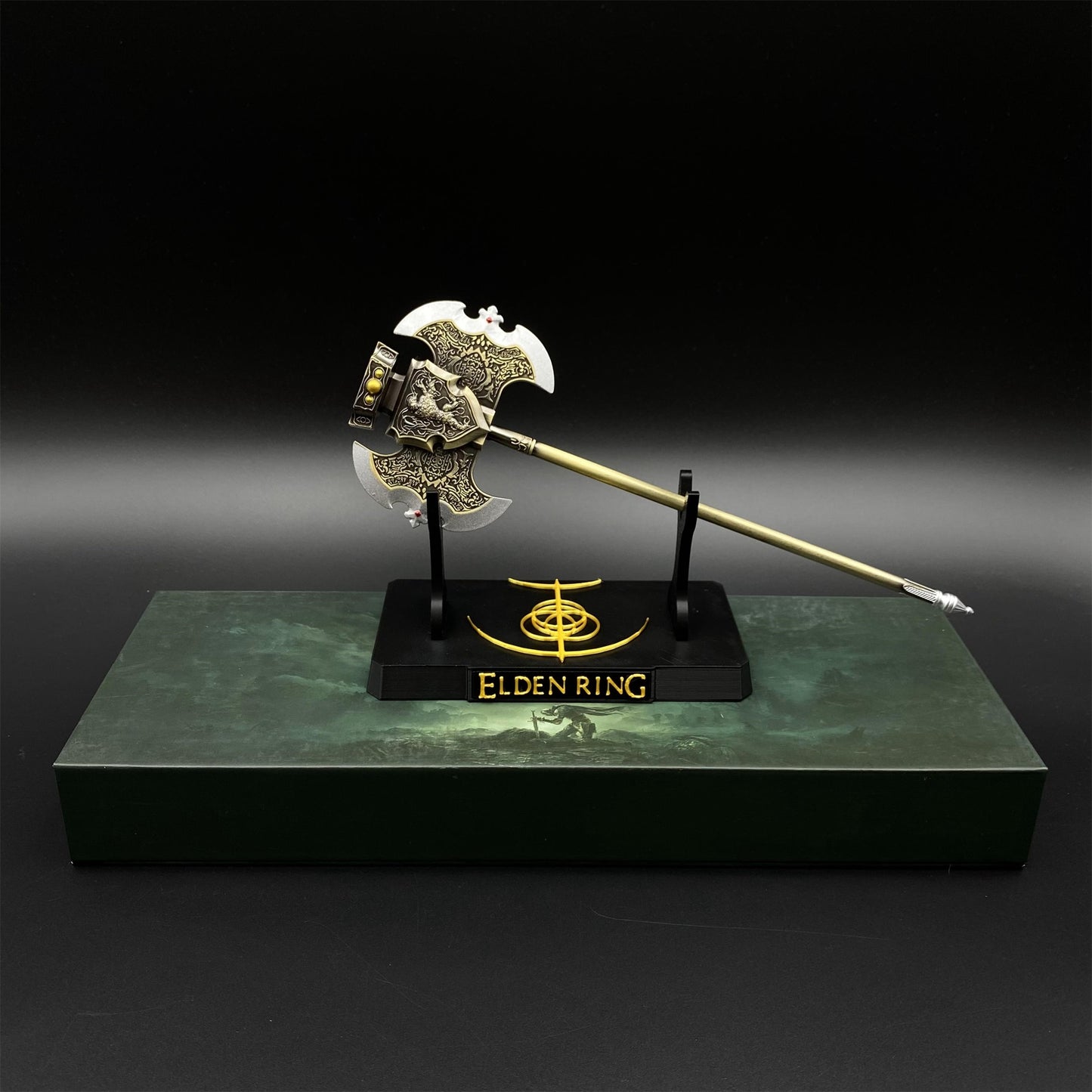 Stormveil Castle Boss Axe of Godrick Metal Fan Art For Collection