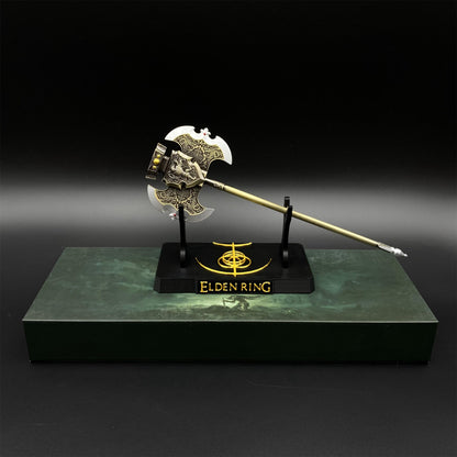 Stormveil Castle Boss Axe of Godrick Metal Fan Art For Collection