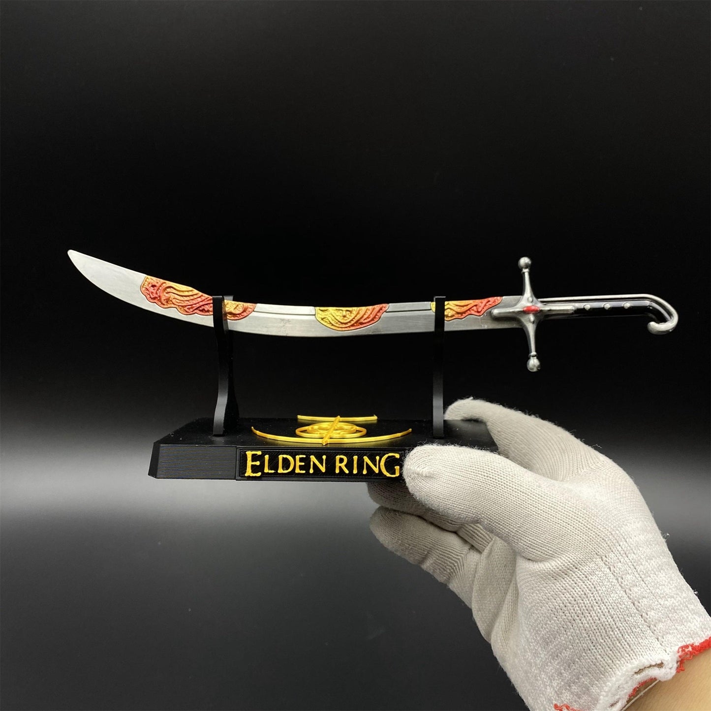 Soul Game Scimitar Metal Shamshir Blade Fan Art For Collection