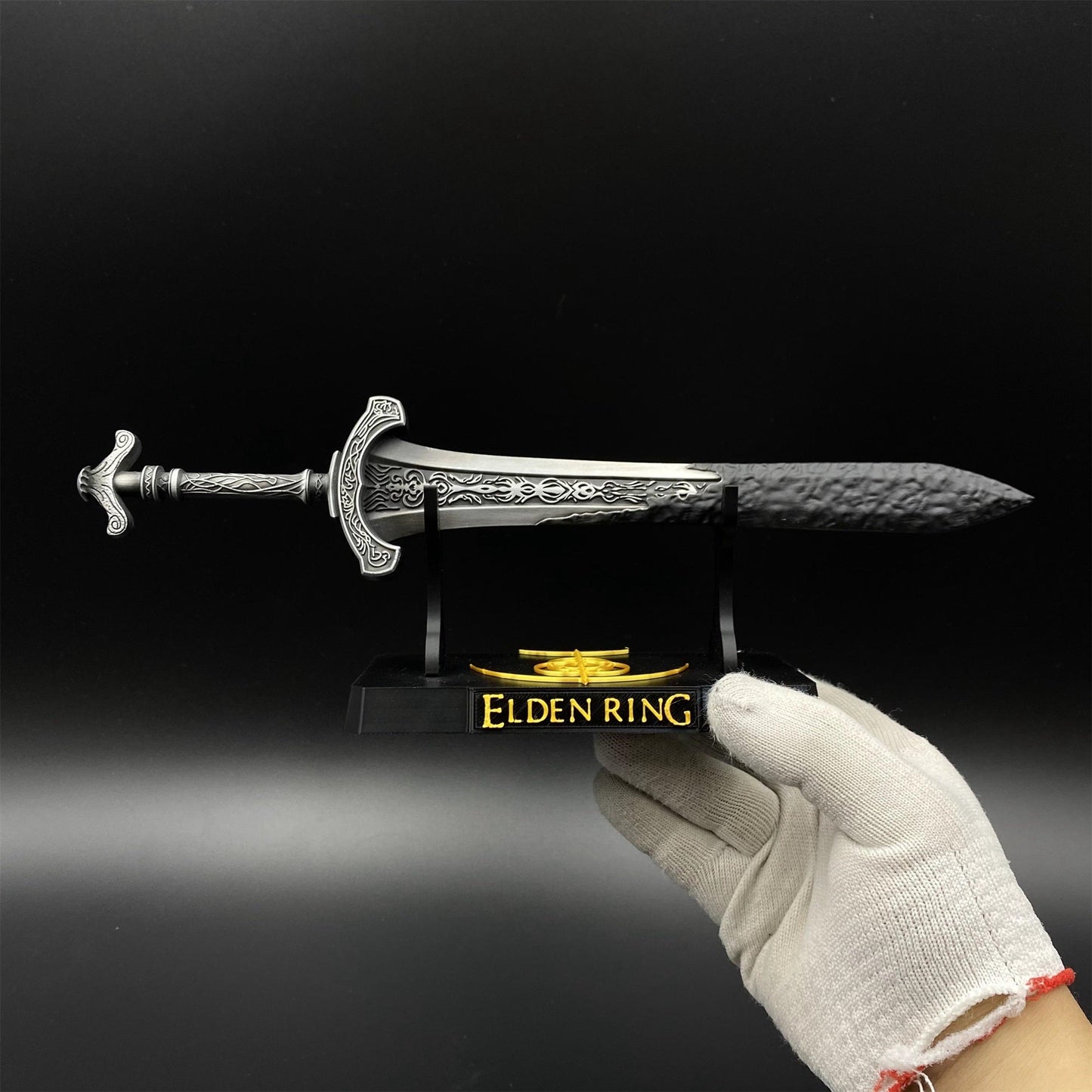 Gargoyle's Blade Gargoyle's Black Blade Metal Sword Craft Fan Art For Collection