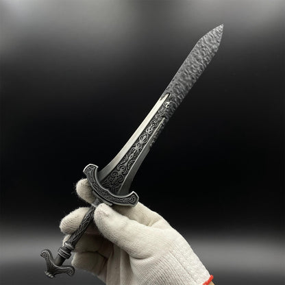 Gargoyle's Blade Gargoyle's Black Blade Metal Sword Craft Fan Art For Collection