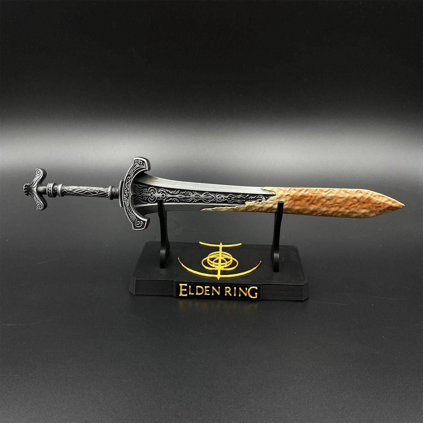 Gargoyle's Blade Gargoyle's Black Blade Metal Sword Craft Fan Art For Collection