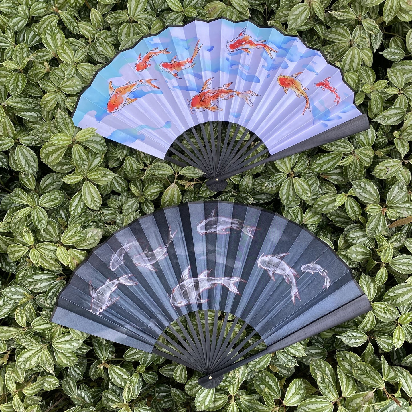 Val Equilibrium Folding Fan Cosplay Prop 2 Options