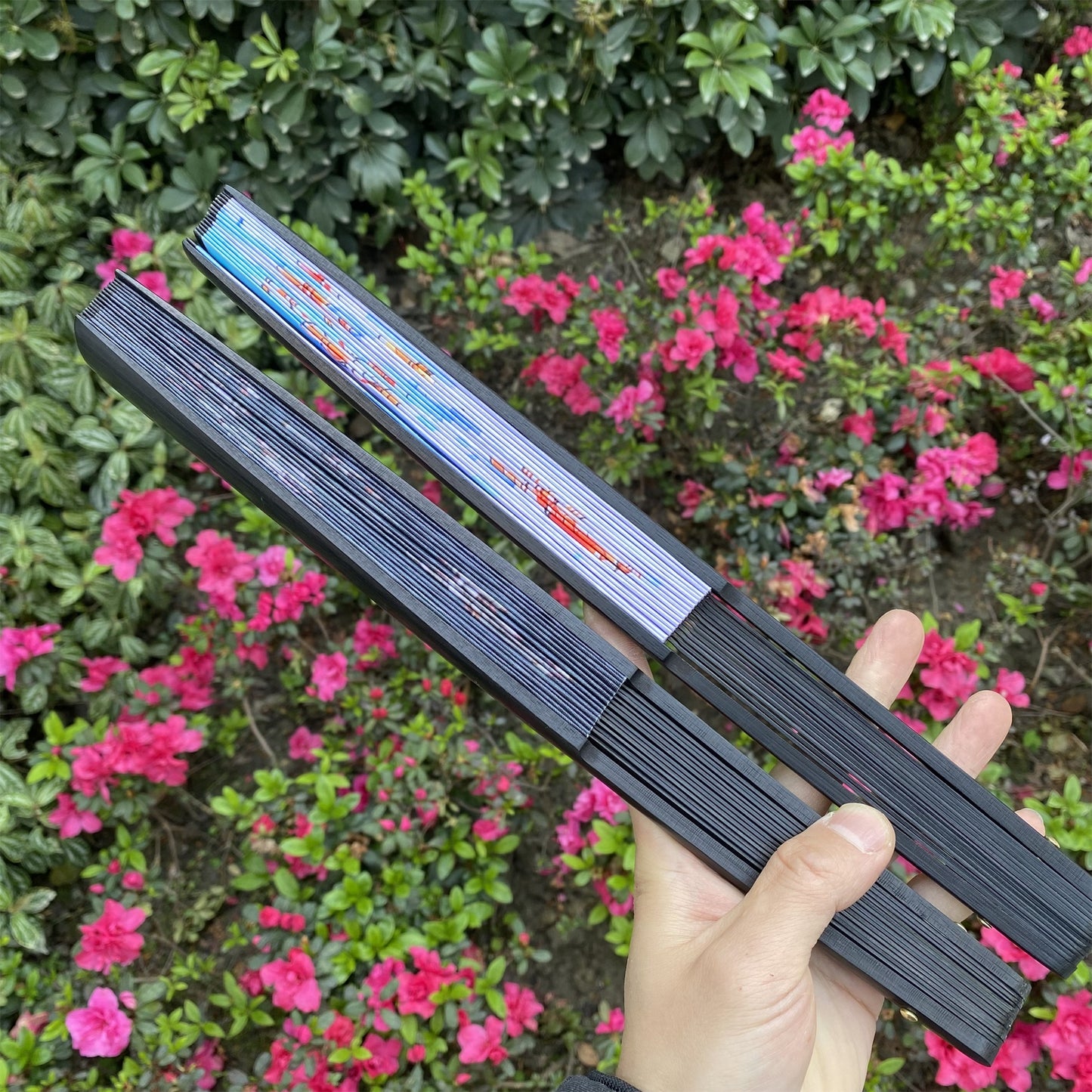 Val Equilibrium Folding Fan Cosplay Prop 2 Options