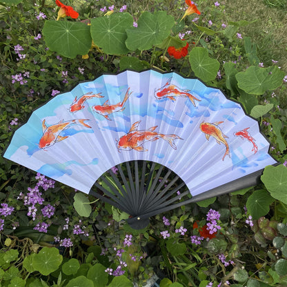 Val Equilibrium Folding Fan Cosplay Prop 2 Options