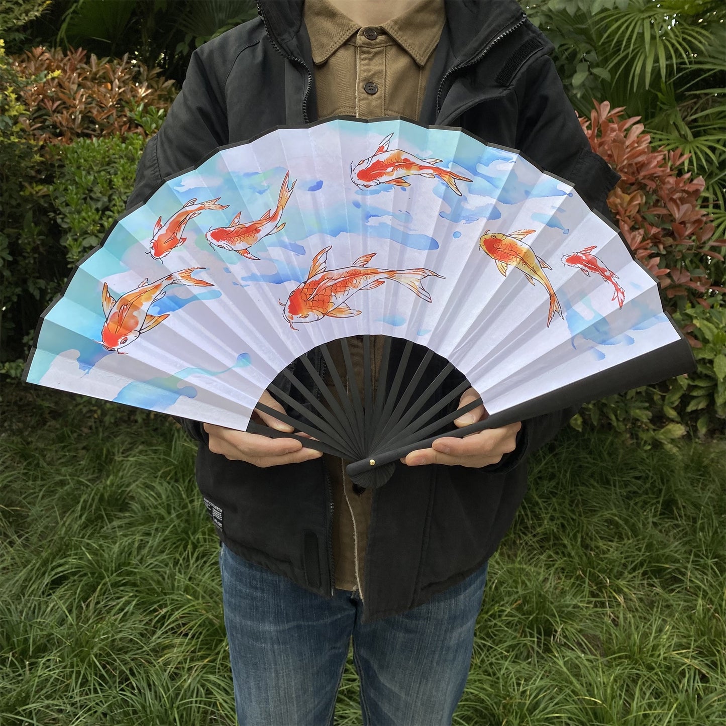 Val Equilibrium Folding Fan Cosplay Prop 2 Options