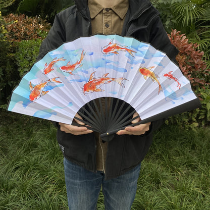 Val Equilibrium Folding Fan Cosplay Prop 2 Options