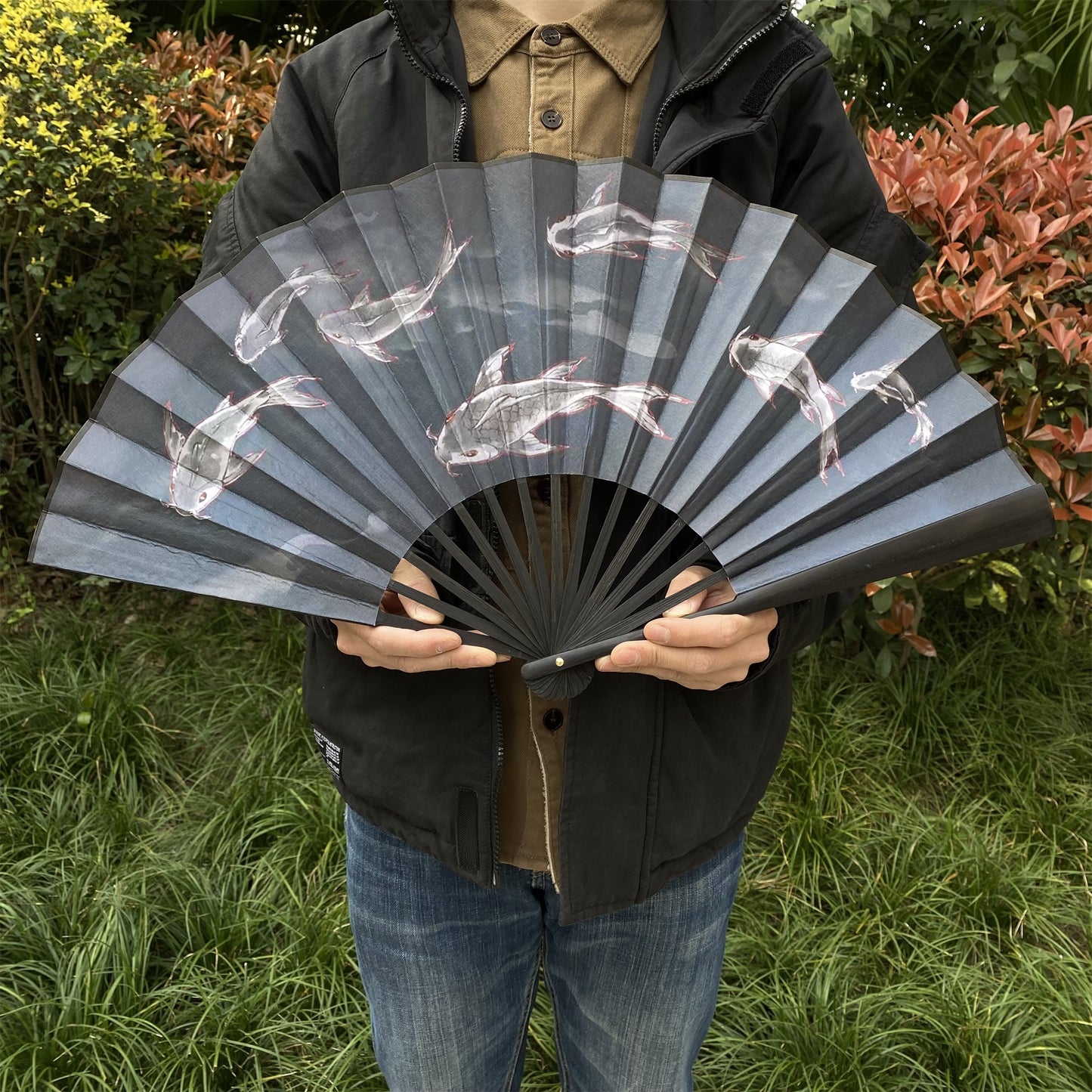 Val Equilibrium Folding Fan Cosplay Prop 2 Options
