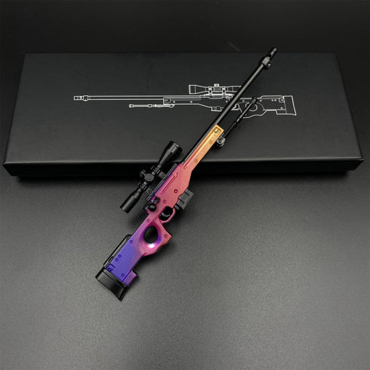 CS Tiny Gun Fade AWP Metal Miniature For Collection