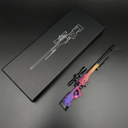 CS Tiny Gun Fade AWP Metal Miniature For Collection