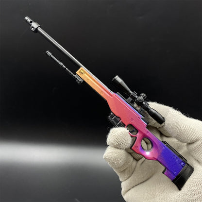 CS Tiny Gun Fade AWP Metal Miniature For Collection