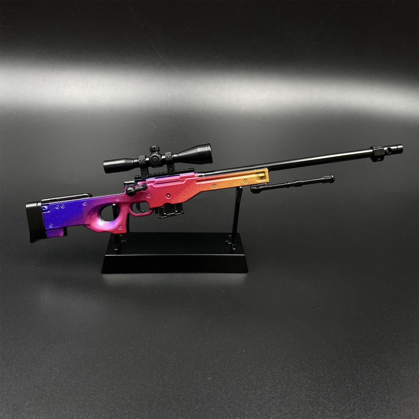 CS Tiny Gun Fade AWP Metal Miniature For Collection