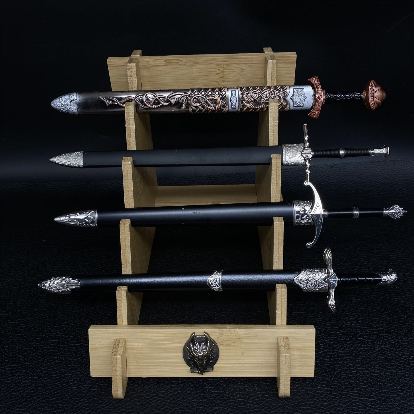 Famous Game Swords Metal Replica 4 In 1 Pack