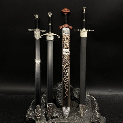 Famous Game Swords Metal Replica 4 In 1 Pack