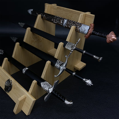 Famous Game Swords Metal Replica 4 In 1 Pack