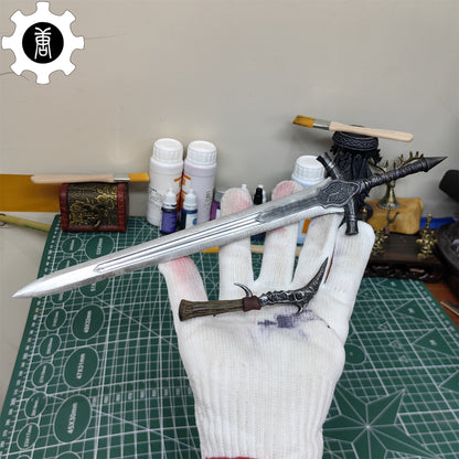 3D Printed 1:6 Scale Farron Greatsword Abyss Watchers Dagger